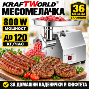 Месомелачка с апетитни наденички и кюфтета
