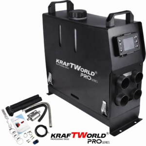Alternative view of Преносима дизелова печка с 4 въздуховода 8kW 12V – дистанционно, нисък разход