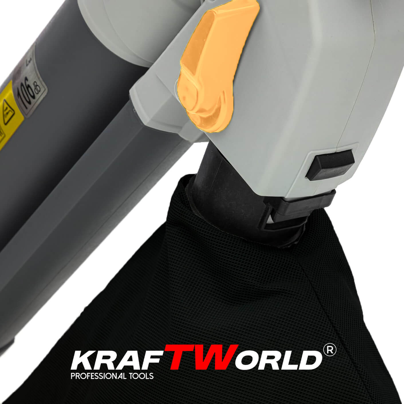 Електрически листосъбирач KraftWorld 3000W – Издухване, Засмукване, Раздробяване ИНСТРУМЕНТИ Електрически листосъбирач KraftWorld 3000W – Издухване, Засмукване, Раздробяване - Image 4